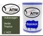 Preview: Volkswagen, Verde Tropico, L1422: 500ml Lackdose, von ATW Autoteile West.